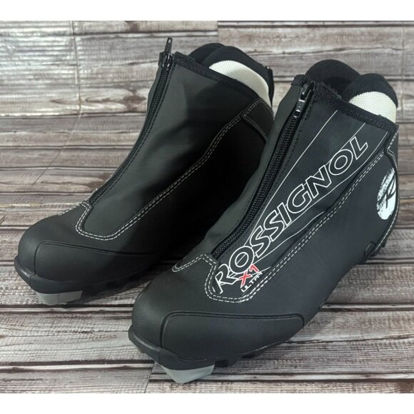 Rossignol X1 Ultra Cross Country Ski Boots Sz 39 US 8 color Black Nordic $179 - Picture 1 of 9